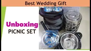 Steel Picnic set - Best suggestion as a wedding gift