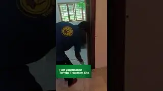 🏡Post Construction Anti Termite Treatment @ വാഴക്കുളം, എറണാകുളം