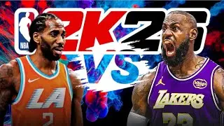 NBA LIVE! Lakers VS Clippers December 27,2025 PS5 NBA2K26