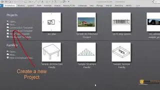 Revit MEP Basic: Create a New Project and Link the Architecture Model