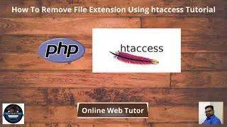 How To Remove File Extension Using htaccess Tutorial | Remove .php .html Extensions with .htaccess