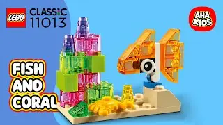 LEGO Classic 11013 Fish and Coral Building Instructions 007