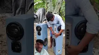 How to make Tower home theatre  #shorts #shortsfeed #ytshorts #bass #dj #diy  #homemade #btechnic