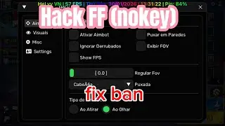 Hướng Dẫn C&aacute;ch C&agrave;i Hack Free Fire V8 Ob52 menu nokey cực  VIP Cho iOS (anti ban cực cao)