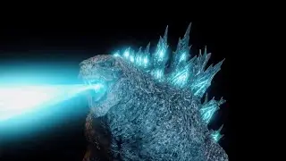 Godzilla Atomic Breath Test  *Now with Blender file*