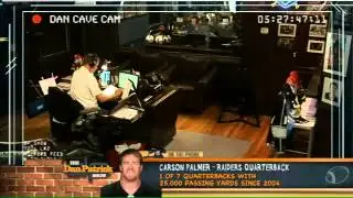 Carson Palmer on The Dan Patrick Show 5.14.12