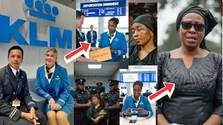ASU_KLM Airlines Fires and depots their Co-Workers Who Leakes Maame Akosua Serwaa Travel Documents 