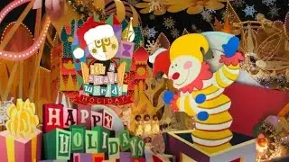(CHRISTMAS!!!)It's a Small World Christmas HKDL except with Holiday audio