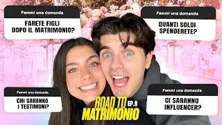 RISPONDIAMO alle DOMANDE sul MATRIMONIO 💍 ROAD TO MATRIMONIO - Ep.9