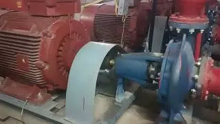 Checking pump and motor#electrical #fire #firefighting 