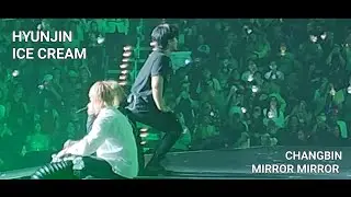 Stray Kids | Hyuinjin - IceCream + Changbin Mirror Mirror | MANIAC 2ndWorld Tour Live TX FORT WORTH