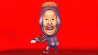 ヒトリハゲガシラ作ってみたらわざわざこっち振り向いて肉モッパンしててイライラしてきた【こびとづかん】【ヒトリハゲガシラ】
