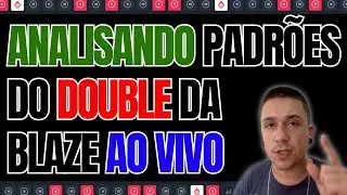 ANALISANDO PADR&Otilde;ES E LUCRANDO NO DOUBLE DA BLAZE, ROB&Ocirc; DO DOUBLE FUNCIONA EM 2025? [MOSTREI TUDO]