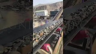500TPH stone crusher plant working #quarry #stonecrusherline