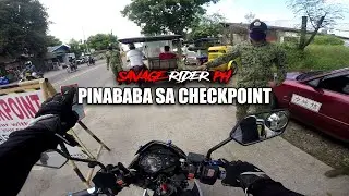 SAVAGE RIDER PH || Pinababa sa Checkpoint