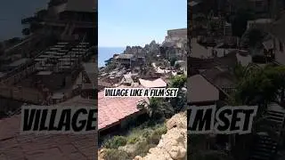 A real village that started as a film set.📍Popeye Village, Malta