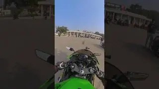 Kawasaki Ninja ZX6R CCD Entry Attack 💣 Downshift King #viral #tranding #ytshorts #shortsfeed #views