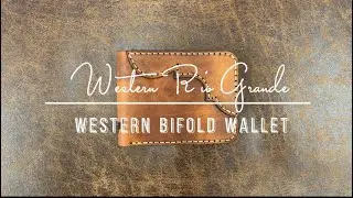 Western Mens Bifold Wallet - Rio Grande Mens Bifold Leather Wallet - Cowboy Wallet for the Rodeo Man