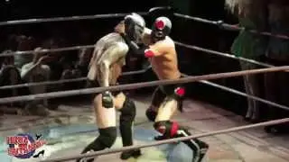 Lucha Britannia Heavyweight Championship match - Dark Britannico vs Metallico