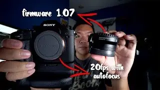 Sigma MC-11 Update Gives Continuous AF with Sony a9 at 20fps (*Correction it's only 10fps)