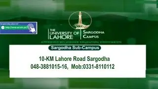 Admission Open Fall 2020 || The University of Lahore Sargodha Capus || Apply Online