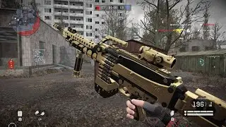 Warface Weapons - Golden H&K MG5 121 - Team Deathmatch - Motel
