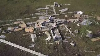 Flugzeugwrack in Schweden bei Porjus
