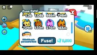 What happen when u fuse 2GOLD Vampire bat 1RB Stacked dog