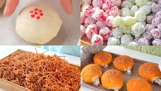 Satisfying Relaxing Video|Rose Flower Cake Recipe|Asmr|Tiktok