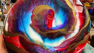 Painting a Rose with Resin (Fantasy Peacock Kit)