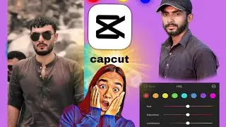 Umar raja capcut editing adjust setting