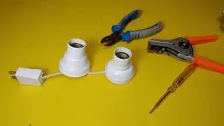 How to connect bulb in parallel - how to wire bulb holder in parallel