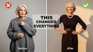 5 Fashion Fixes That Instantly Flatter Women Over 60 | Senior Wisdom Style Tips | Wise advice