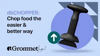 Safely Chop, Shred, and Dice Food with dbCHOPPER's Multi-Use Kitchen Chopper | Grommet Live