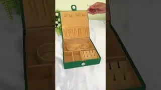 Tradition Meets Elegance &ndash; Raw Silk Jewellery Box