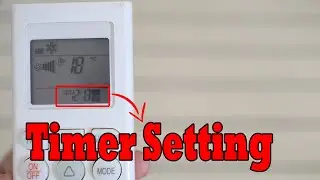 How to Set Timer in LG Dual Inverter AC | On - Off and Sleep Timer