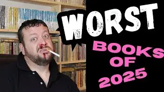 Токсично или просто глупо? 10 ХУДШИХ научно-фантастических книг 2025 года.