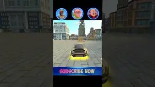 CHINGAM❎PATLU❎MOTU☑️|| WHO WILL WIN THES CHALLENGE || EXTREME CAR DRIVING SIMULATOR #shorts #gaming