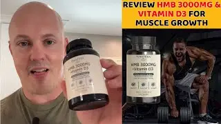 Review HMB 3000MG with Vitamin D3: Powerful Muscle Growth & Recovery | From Vinatura Supplements