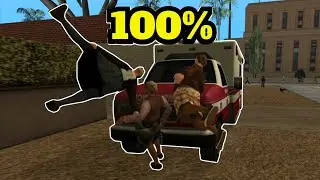 Me tornei MÉDICO no INICIO DE GTA SAN ANDREAS