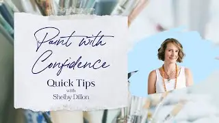 How to Get the Perfect Brushstroke - Confident, Defined Brush Strokes - Acrylic Painting 101
