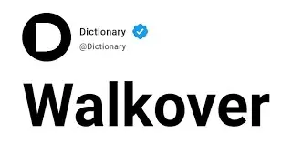 Walkover Meaning In English