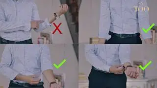 Tuyệt chiêu xắn tay áo sơ mi nam đúng cách