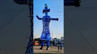 Ravan 2024 Rohtak Old d ITi #dussehra #ravan #rohtak