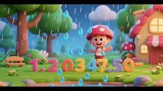 Count the Raindrops | 1&ndash;100 Numbers Song | Nursery Rhymes & Kids Songs