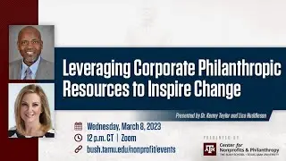 Leveraging Corporate Philanthropic Resources to Inspire Change