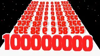 Number Run Merge 3D - Level Up Satisfying Gameplay Infinity Run (NUMBER MASTER) New Update