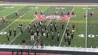 [4K wide] Clark Shawnee HS Brave Band - Halftime USA 2024