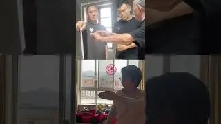 Разломайте бумагу формата А4 с помощью дырокола толщиной в один дюйм. #oneinchpunch