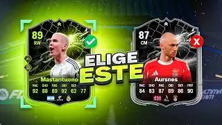 🚨 &iexcl;CORRE! &iexcl;As&iacute; Funciona SBC Showdown Mastantuono 89 y Aursnes 87 en EA FC 26! &iexcl;Elige ESTE! 😱